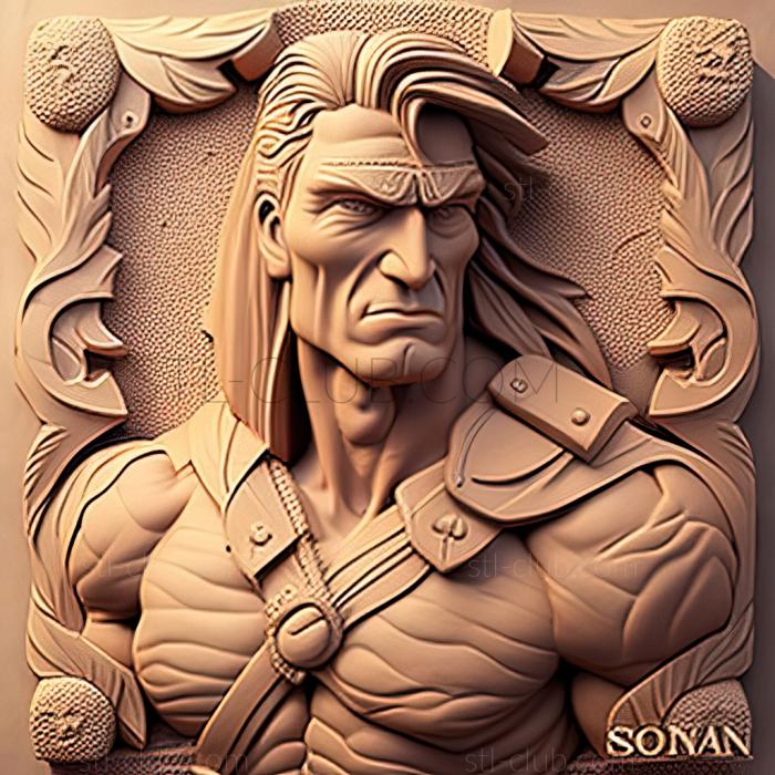3D model Conan from Naruto (STL)